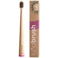 Kindbrush Kiddies Bamboo Toothbrush - Pink